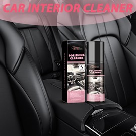 KEBEGE Polishing Cleaner,Car Interior Cleaner - Car Interior Detail Polishing Cleaner, Interior Detail Spray, CleaningDecontamination, Interior Multi-Purpose Car Cleaner 100ml(2PCS)