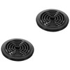 ULTECHNOVO 2pcs Rv Air Conditioner Vent Cover Adjustable Round Grille