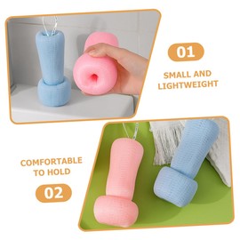 TOVINANNA 2pcs Face Cleansing Foaming Scrubber Gentle Mesh Body Facial Cleanser for Deep Cleaning Exfoliating and Smoother Skin