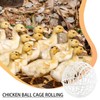 Chicken Cage Ball | Rollable Round Chicken Cage | Round