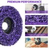 Adiwo CSD Sanding Disc, 4 Pieces Diameter 115 mm Cleaning