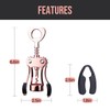 Drincarier Wine Opener, Zinc Alloy Premium Wing Corkscrew Wine Bottle