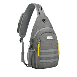 G4Free Unisex's Sling, Crossbody Internal Frame Backpacks, Dimgray