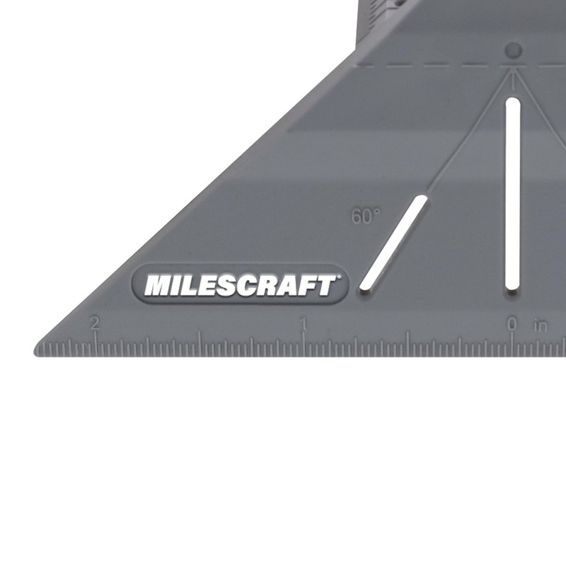 Milescraft 8415 Saddle Square 45 Compact Layout Square for Woodworking