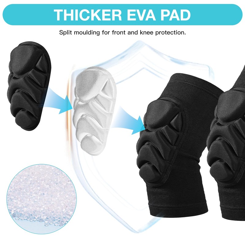 XdealCozyxc Knee Pads Work, 20MM Thickened EVA Foam Kneepads for
