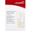 Leader Sheer Adhesive Bandages, Packs ofBlends with Skin, Helps Prevent