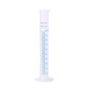 KOMUNJ KOMUNJ 1 Piece Transparent Blue Line Measuring Graduated Cylinder