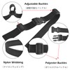 TRIWONDER Backpack Chest Strap Adjustable Backpack Sternum Strap Rucksack Chest