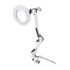 5X Magnifying Glass Clip On LED Tattoo Desk Lamp USB