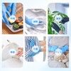 WISH SUN Food Tested Antibacterial Nitrile Gloves, Thick, Powder Free,