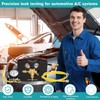 Drkerr 53010 Automotive HVAC Pressure Tester Kit, Nitrogen Pressure Regulator,