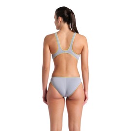 ARENA Women's Standard Next Swimsuit Tech One Back Performance Ladies Bathing Suit, Seafoam/Soft Green