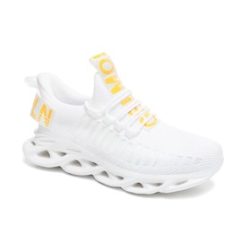 GSLMOLN Womens Daily Work Shoes Teen Slip-on Lightweight Comfortable Breathable Pink Size 9.5