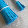 2000pcs 4" Paper Blue Twist Ties