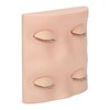 Lash Mannequin Head with with 3 Pairs Replacement Eyelids Realistic
