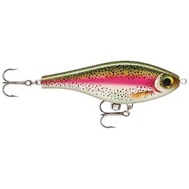 Rapala Super Shadow Wrap Jar, 4.3 inches (11 cm), RTL Live Rainboat Trout, SSDRJ11