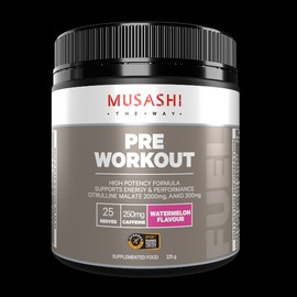 Musashi Pre Workout Watermelon 225g