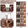 Windyun 40 Over the Door Shoe Organizer Large Breathable Mesh