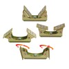 JOYOKYOPK Heavy Duty 4-1/4" Magnetic V-Pads Kit 4 PCS Welding