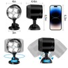 Ambaret Battery Operated Motion Outdoor Waterproof Lights, 800 Lumen Ultra