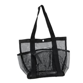 Alipis Beach Toiletry Bag College Dorm Room Essentials Simple Toiletry Bag Shower Bag Multi- Grid Cosmetic Bag Beach Toy Tote Dorm Essentials Shower Basket Shopping Bag Make up Net Child