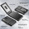 umoven Wallet for Men - with Money Clip Slim Leather