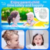 IBXWMNG 80 x Baby Ear Waterproof Stickers, Ultra Thin Transparent