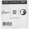 Elixir® String Electric Guitar Single String with Nanoweb® Coating (.032)