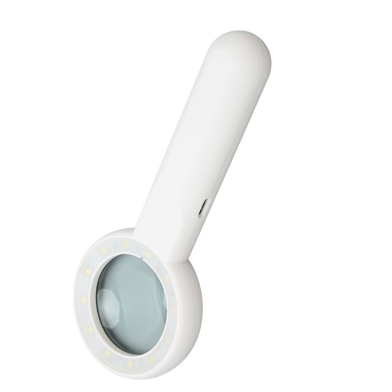 Magnifying Glass with Light 12 LED 5X Handheld 3 Brightness