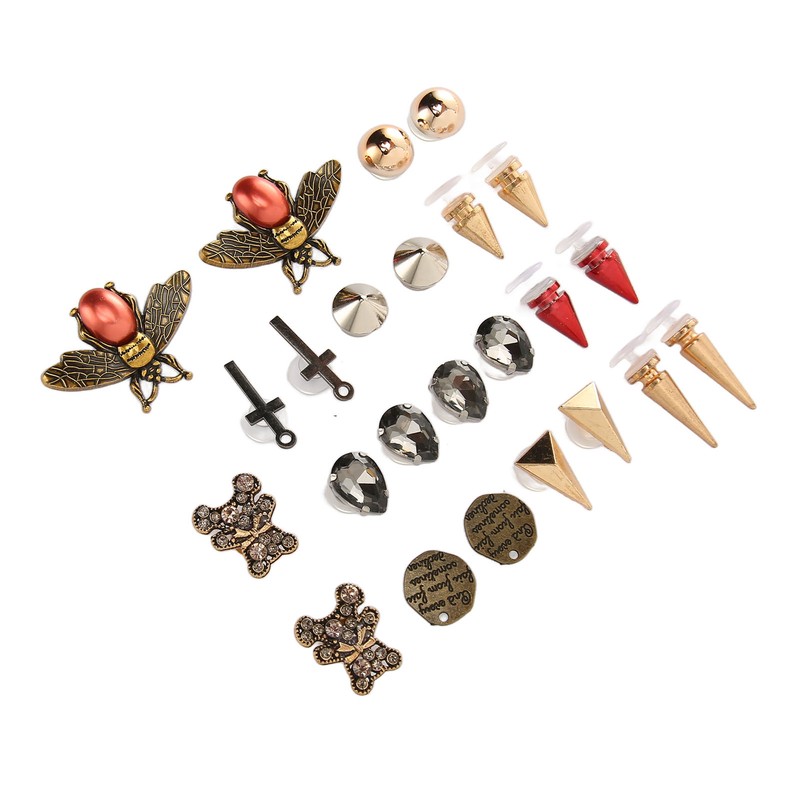 Decorative Shoe Clips Fashionable Shiny Elegant Removable Shoe Decoration Accessory