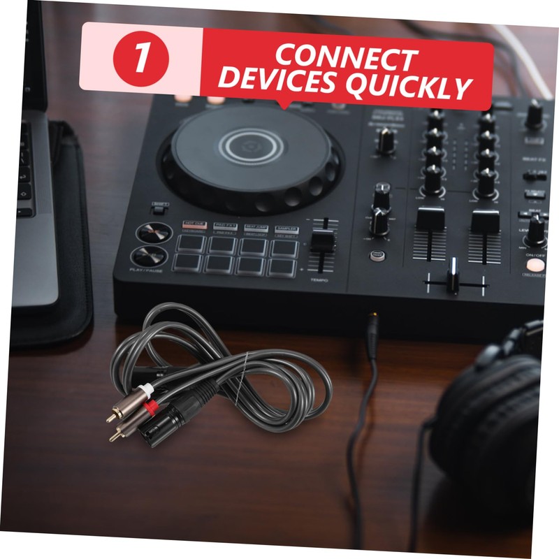 Levemolo Dual RCA to Dual XLR Audio Cable Balanced Signal