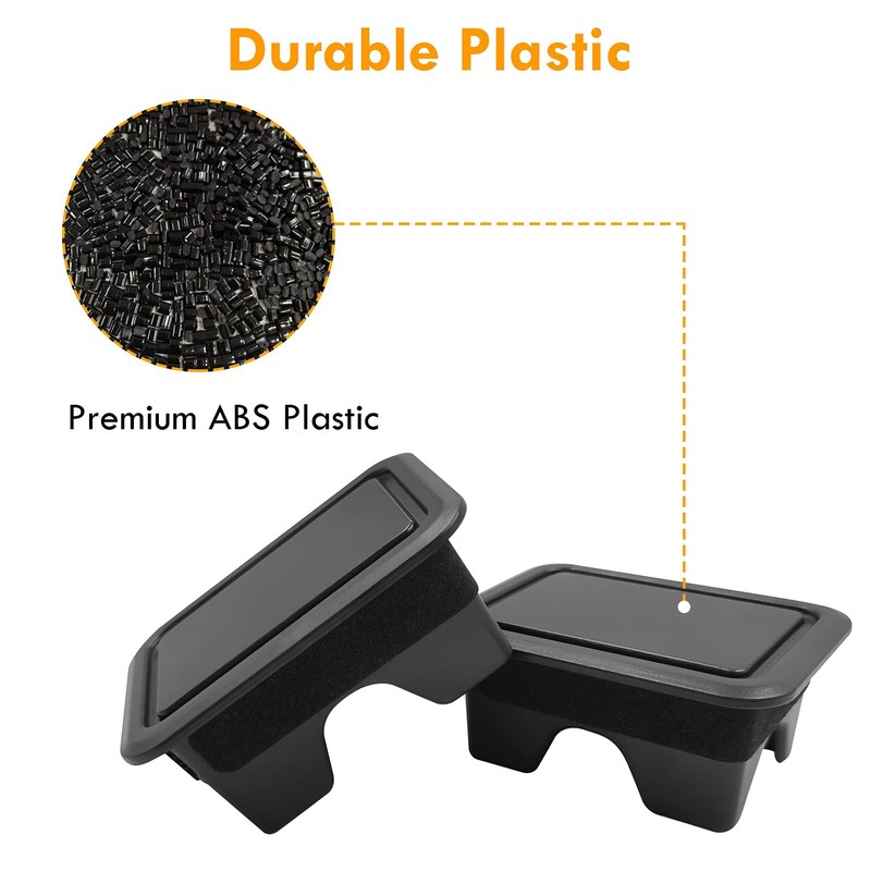 Moonlinks Ram 1500 Stake Pocket Covers, Rear Truck Bed Rail