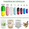 Size 3 Clear Empty Gelatin Capsules, 500 Count, Halal &