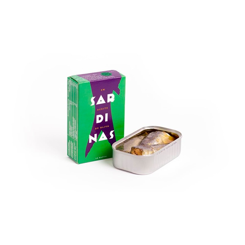 La Narval. Sardines sampler. Pack of four recipes. 3/5 sardines
