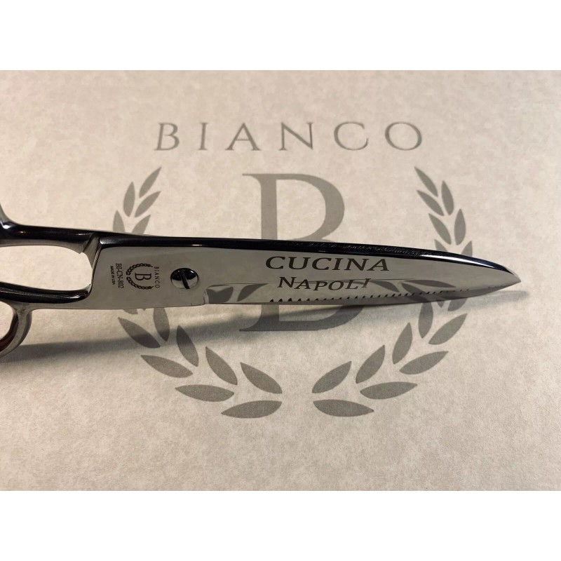 Bianco Instruments Cucina Napoli 8" Kitchen Shears Scissors for Meat