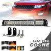 Barra Slim 40 Led 120w 13pulgadas Blanco Ambar Estrobo