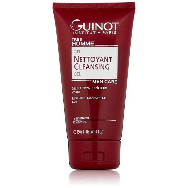 Guinot Nettoyant face cleansing gel for Men, 4.4 oz