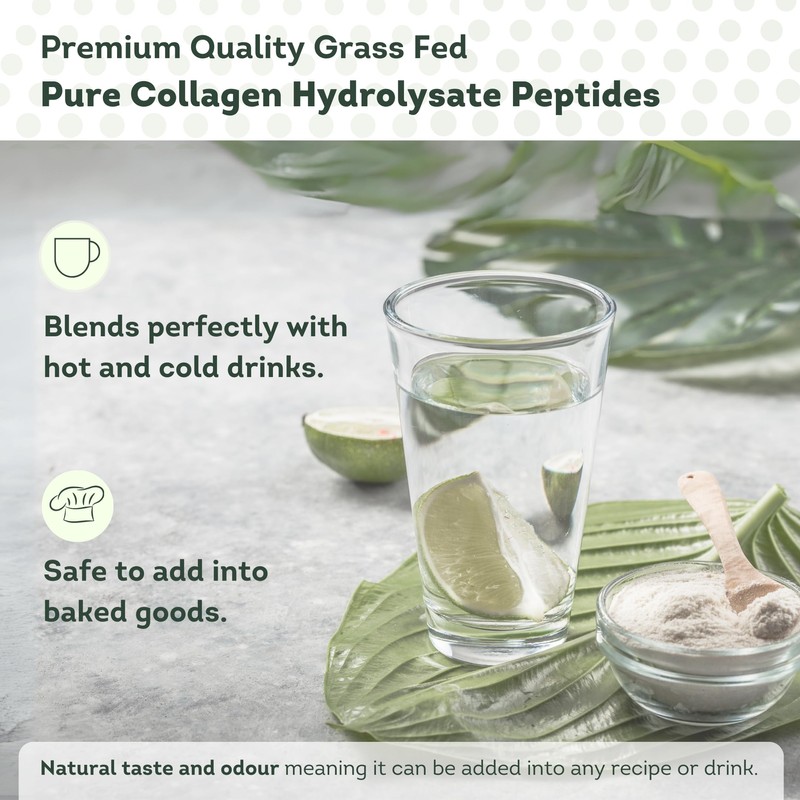 100% Pure Collagen Powder Protein Peptides - General Healthcare 300g