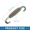 A ABSOPRO Pack of 4 Motorcycle Exhaust Pipe Spring 59
