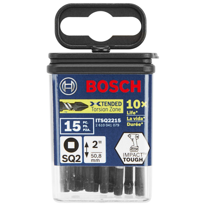 BOSCH ITSQ2215 15 Pc. Impact Tough 2 In. Square #2