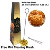 DOCK JOK Brass Cookie Cutter Size Small Thai Sunflower Cookie