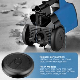 Eopzol 15409-119N Vacuum Rear Wheels Replacement for Eureka Fits for S3681A S36818B-1 S3686A SC3683A S3689 Models, 4-Pack