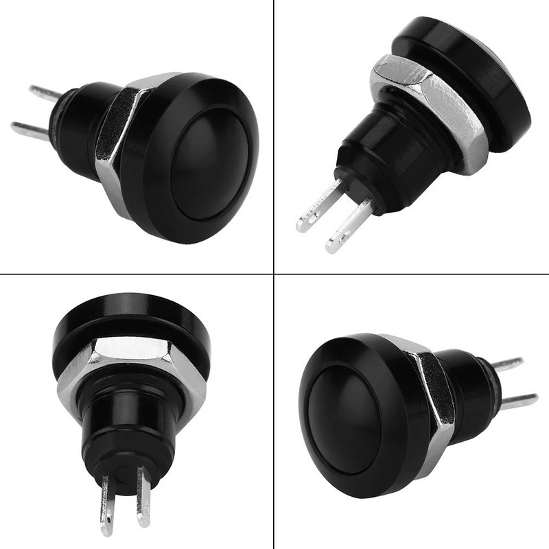 Car Push Button Switch Instant Push Button Switch 1A 24V