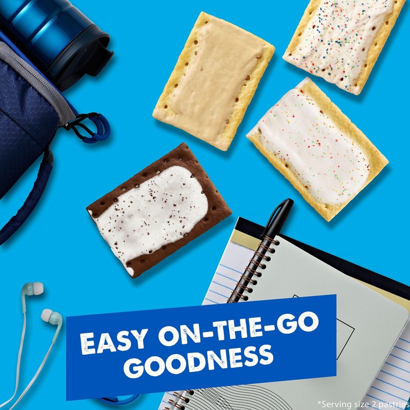 Pop-Tarts Toaster Pastries, Breakfast Foods, Kids Snacks, Variety Pack (60
