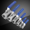 Ball Valve,SUS304 1" DN25 Stainless Steel Reduced Port Pipe Ball