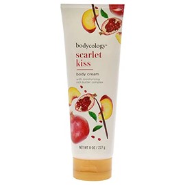 Bodycology Scarlet kiss moisturizing body cream 8 oz/ 227 g for women by bodycology
