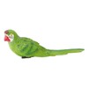 Parrot Figurine Simulation Vivid Innovative Wall Mounted Hand Painted Resin