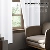 KGORGE Small Window Curtains Blackout, Privacy Thermal Insulating Energy Saving