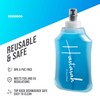 Hastarah - Botella de agua flexible de silicona, 8.5 onzas