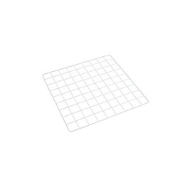 SSWBasics 14 x 14 Inch Mini White Wire Grid Panel - Metal Grid Wall Panel for Home or Office - Durable Wire Wall Grid Display